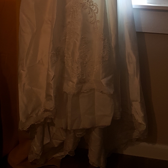 Vintage Wedding Dress, Long - Picture 5 of 12